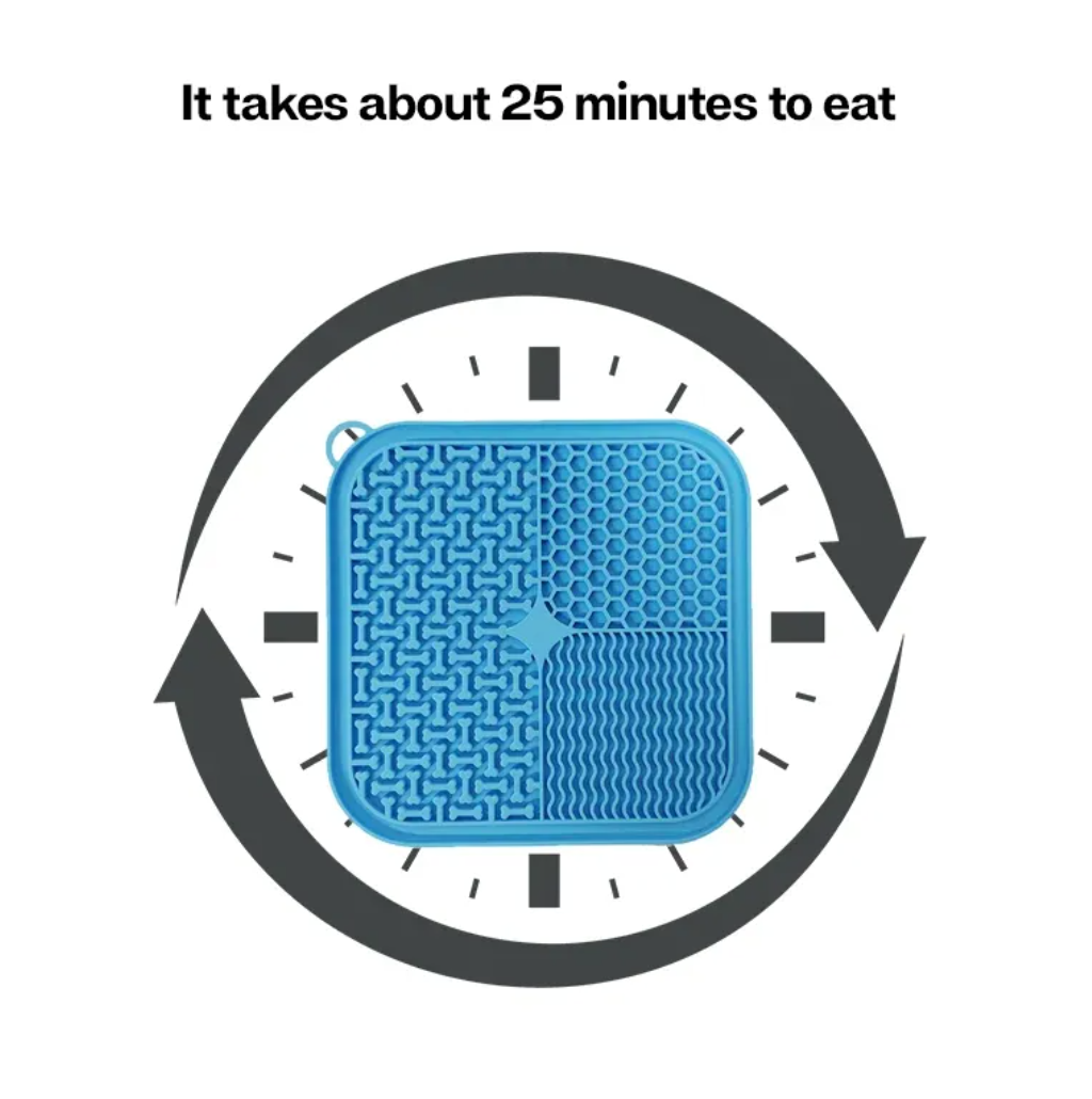 CalmLick Silicone Lick Mat – Anxiety Relief for Dogs & Cats