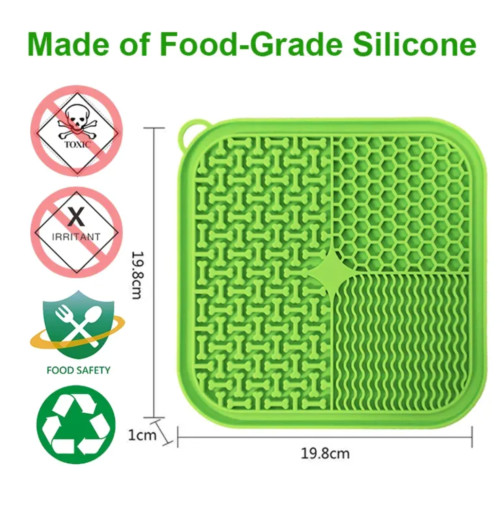 CalmLick Silicone Lick Mat – Anxiety Relief for Dogs & Cats