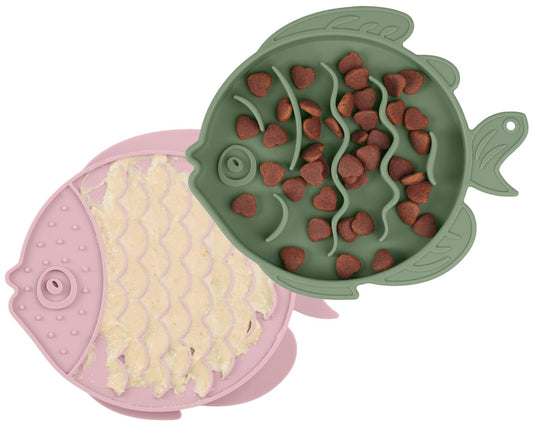 CalmLick Silicone Lick Mat – Anxiety Relief for Dogs & Cats